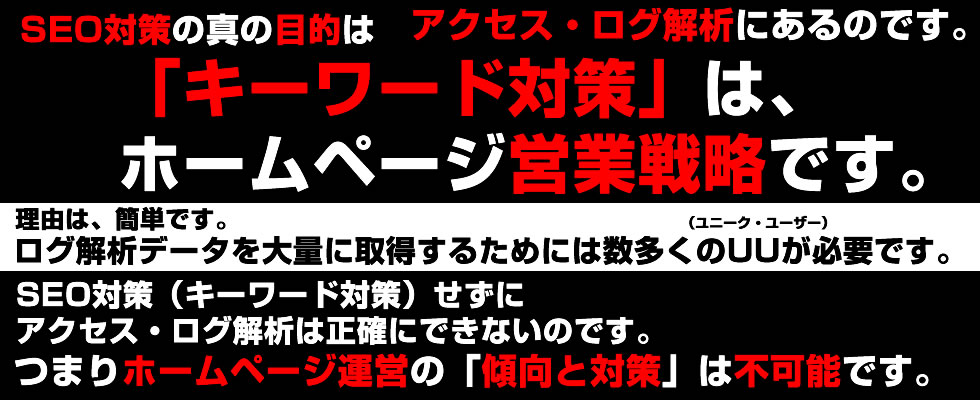 キーワード対策は営業戦略